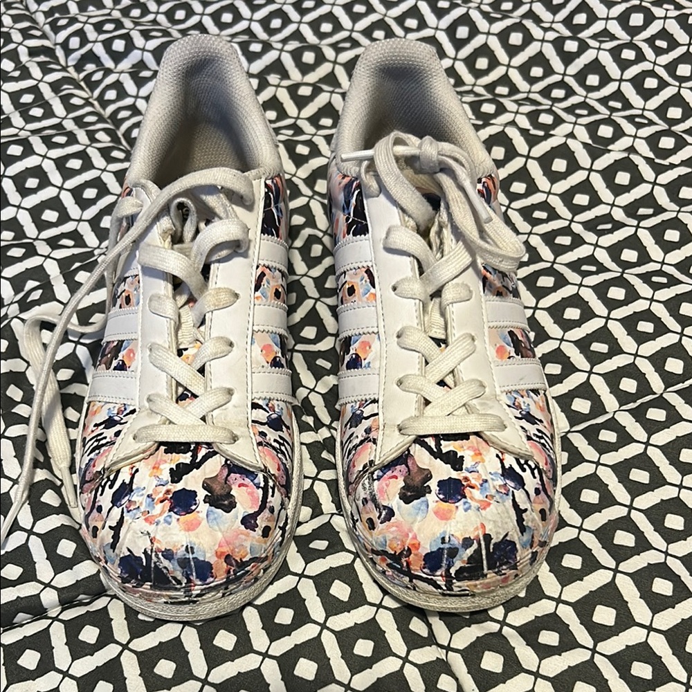 Adidas White and Pink Sneakers for Effortless Style